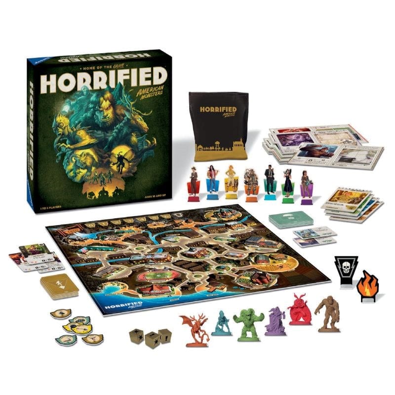 Ravensburger Board & Card Games Horrified - American Monsters