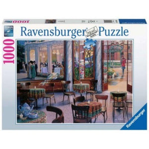 Ravensburger Jigsaws A Cafe Visit (1000pc) Ravensburger