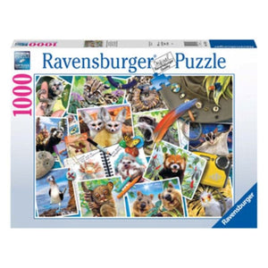 Ravensburger Jigsaws A Travelers Animal Journal (1000pc) Ravensburger