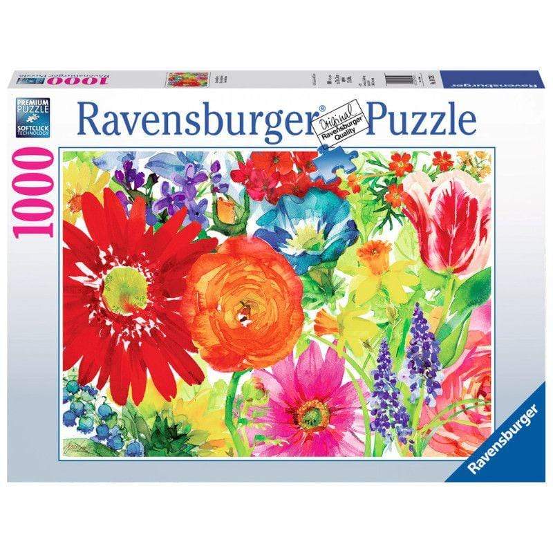 Ravensburger Jigsaws Abundant Blooms (1000pc) Ravensburger