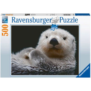 Ravensburger Jigsaws Adorable Little Otter Puzzle (500pc) Ravensburger
