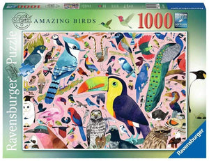 Ravensburger Jigsaws Amazing Birds (1000pc) Ravensburger