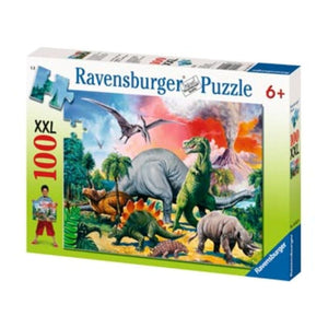 Ravensburger Jigsaws Among the Dinosaurs (100pc) Ravensburger