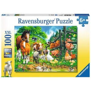 Ravensburger Jigsaws Animal Get Together (100pc) Ravensburger