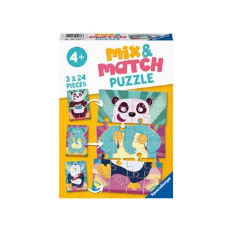 Ravensburger Jigsaws Animal Rock! Puzzle (3x24pc) Ravensburger