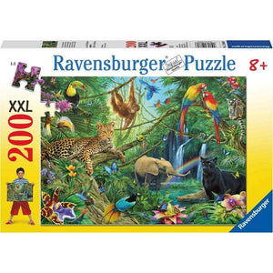 Ravensburger Jigsaws Animals in the Jungle (200pc) Ravensburger