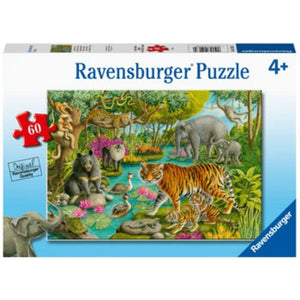 Ravensburger Jigsaws Animals Of India (60pc) Ravensburger