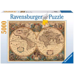 Ravensburger Jigsaws Antique World Map (5000pc) Ravensburger