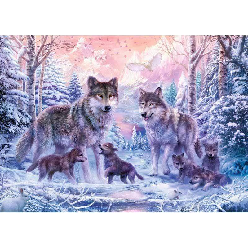 Ravensburger Jigsaws Arctic Wolves (1000pc) Ravensburger