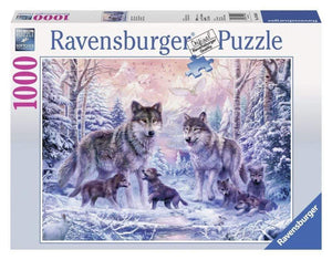 Ravensburger Jigsaws Arctic Wolves (1000pc) Ravensburger