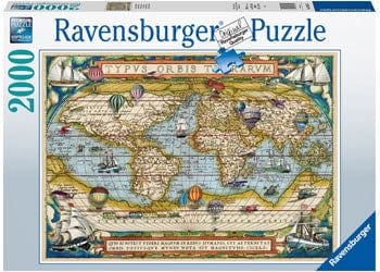 Around the World Puzzle (2000pc) Ravensburger