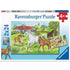 Ravensburger Jigsaws At the Stables Puzzle (2x24pc) Ravensburger