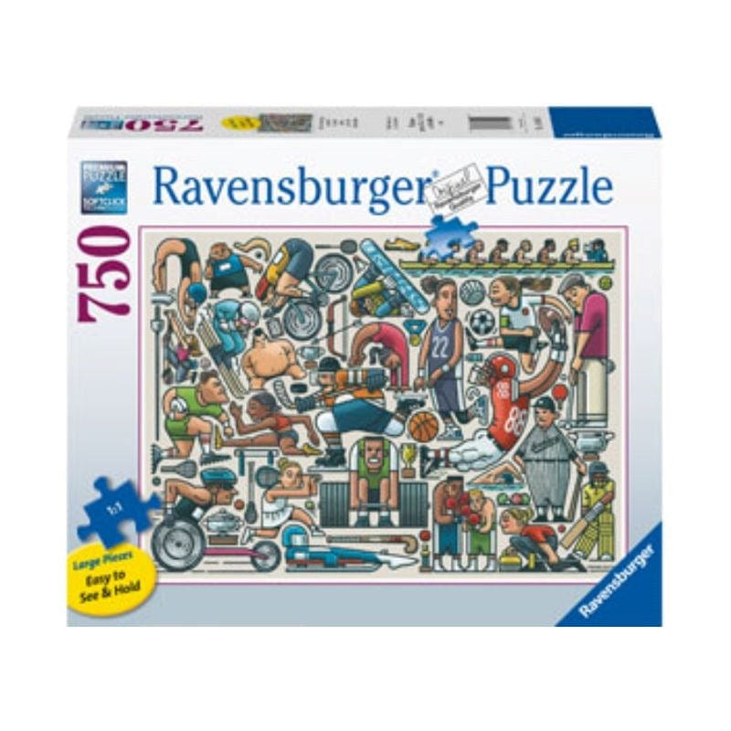 Ravensburger Jigsaws Athletic Fit (750pc) Large Format Ravensburger