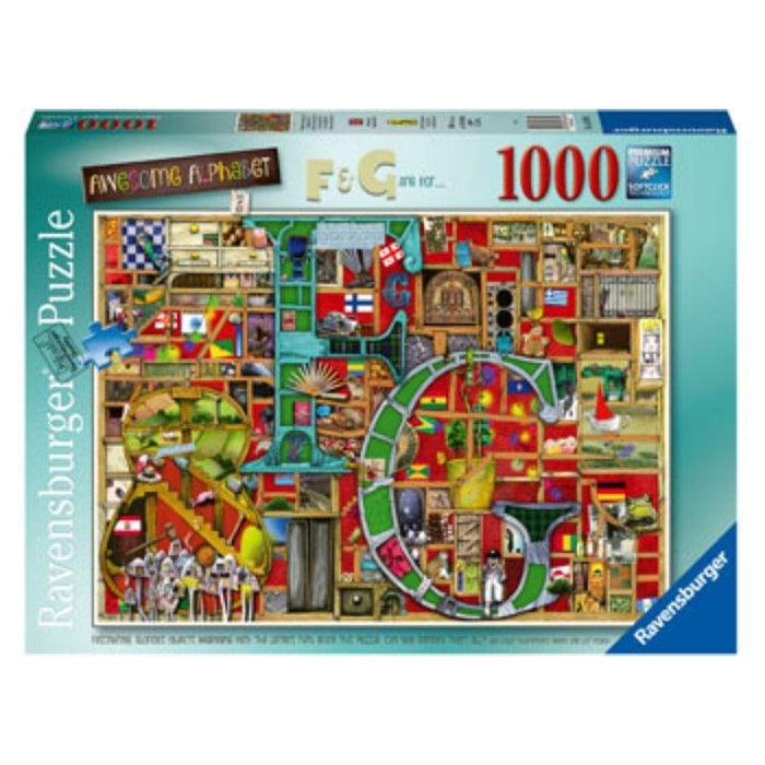 Awesome Alphabet - F & G (1000pc) Ravensburger