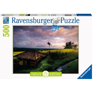 Ravensburger Jigsaws Bali Rice Fields (500pc) Ravensburger