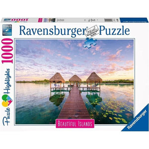 Ravensburger Jigsaws Beautiful Islands - Tropical View (1000pc) Ravensburger