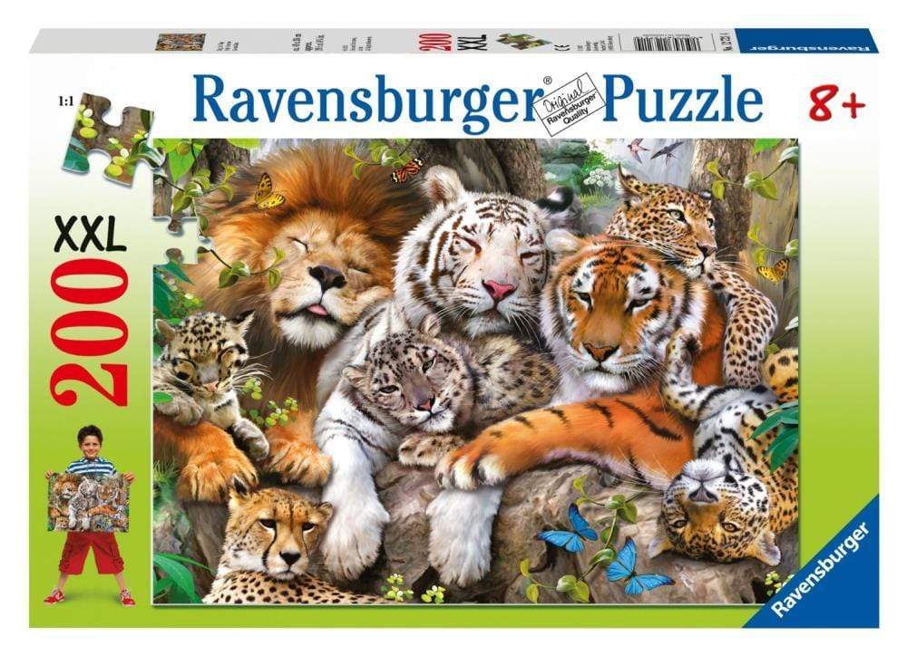 Ravensburger Jigsaws Big Cat Nap (200pc) Ravensburger