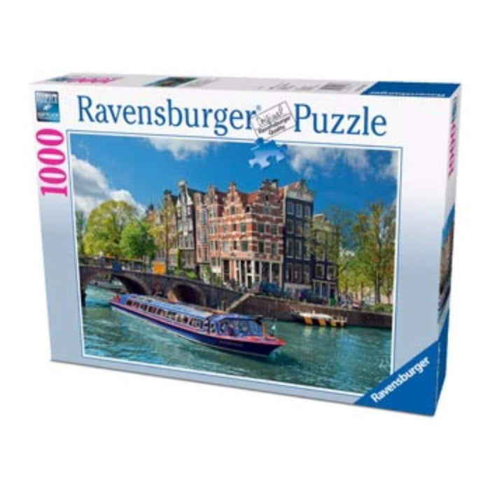 Canal Tour in Amsterdam (1000pc) Ravensburger