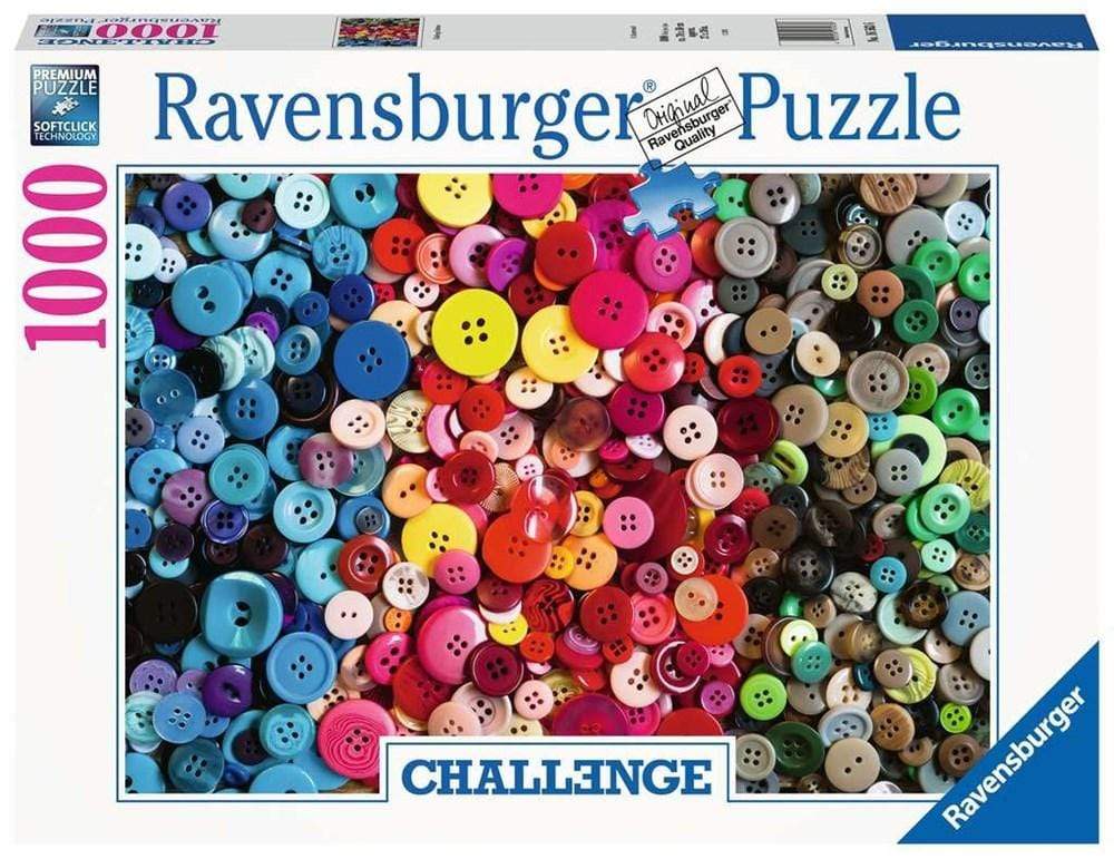 Ravensburger Jigsaws Challenge Buttons (1000pc) Ravensburger