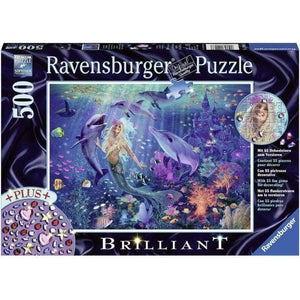 Ravensburger Jigsaws Charming Mermaids (500pc) Ravensburger