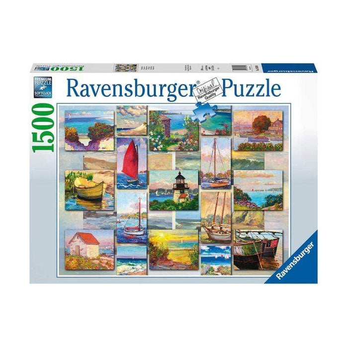 Coastal Collage (1500pc) Ravensburger