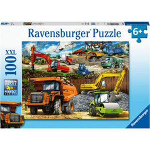 Ravensburger Jigsaws Construction Vehicles (100pc) Ravensburger