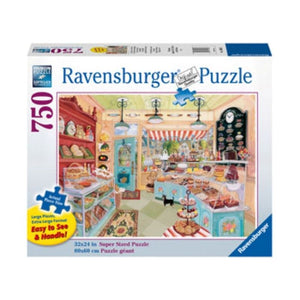 Ravensburger Jigsaws Corner Bakery Puzzle (750pc) Large format Ravensburger