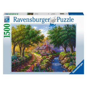 Ravensburger Jigsaws Cottage By The River 1(500pc) Ravensburger