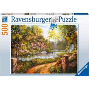 Ravensburger Jigsaws Cottage by the River (500pc) Ravensburger
