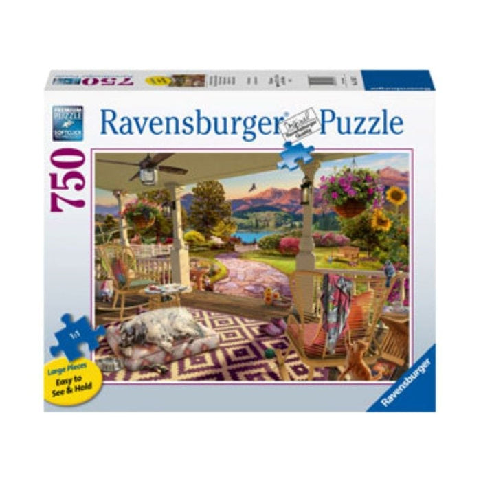 Cozy Front Porch (750pc Large Format) Ravensburger