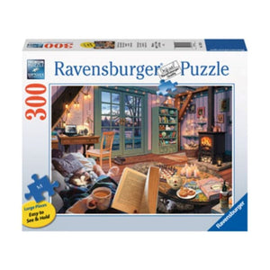 Ravensburger Jigsaws Cozy Retrea (300pc Large Format) Ravensburger