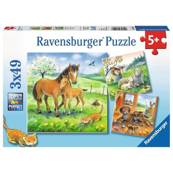 Cuddle Time (3x49pc) Ravensburger