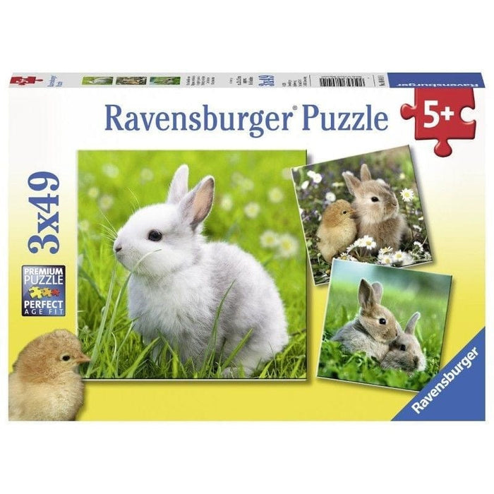 Cute Bunnies (3x49pc) Ravensburger