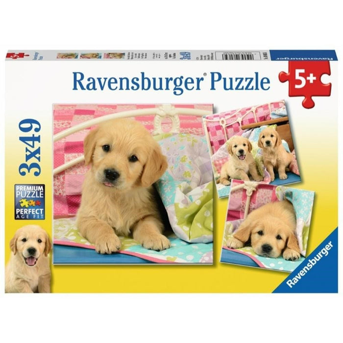 Cute Puppy Dogs (3x49pc) Ravensburger