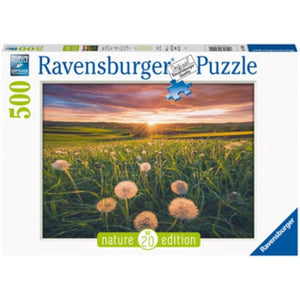 Ravensburger Jigsaws Dandelions at Sunset Puzzle (500pc) Ravensburger