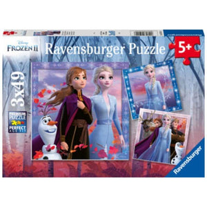 Ravensburger Jigsaws Disney Frozen 2 - The Journey Starts (3x49pcs) Ravensburger