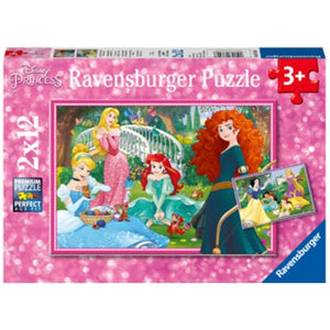 Ravensburger Jigsaws Disney in the World of Princes (2x12pc) Ravensburger