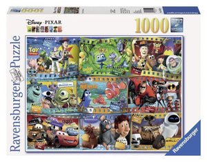 Ravensburger Jigsaws Disney Pixar - Disney Pixar Movies (1000pc) Ravensburger