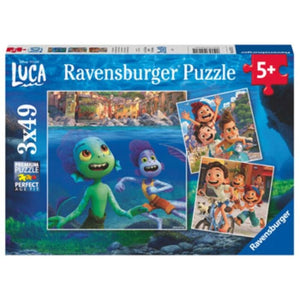 Ravensburger Jigsaws Disney Pixar Luca (3x49pc) Ravensburger