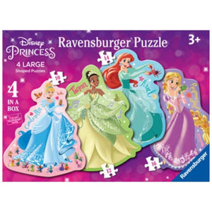 Ravensburger Jigsaws Disney Princess 4 Shaped Puz in a Box  Ravensburger