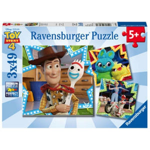 Ravensburger Jigsaws Disney Toy Story 4 Puzzle (3x49pc) Ravensburger