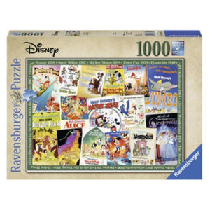 Ravensburger Jigsaws Disney - Vintage Movie Posters (1000pc) Ravensburger