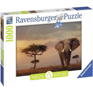 Ravensburger Jigsaws Elephant of the Massai Mara (1000pc) Ravensburger