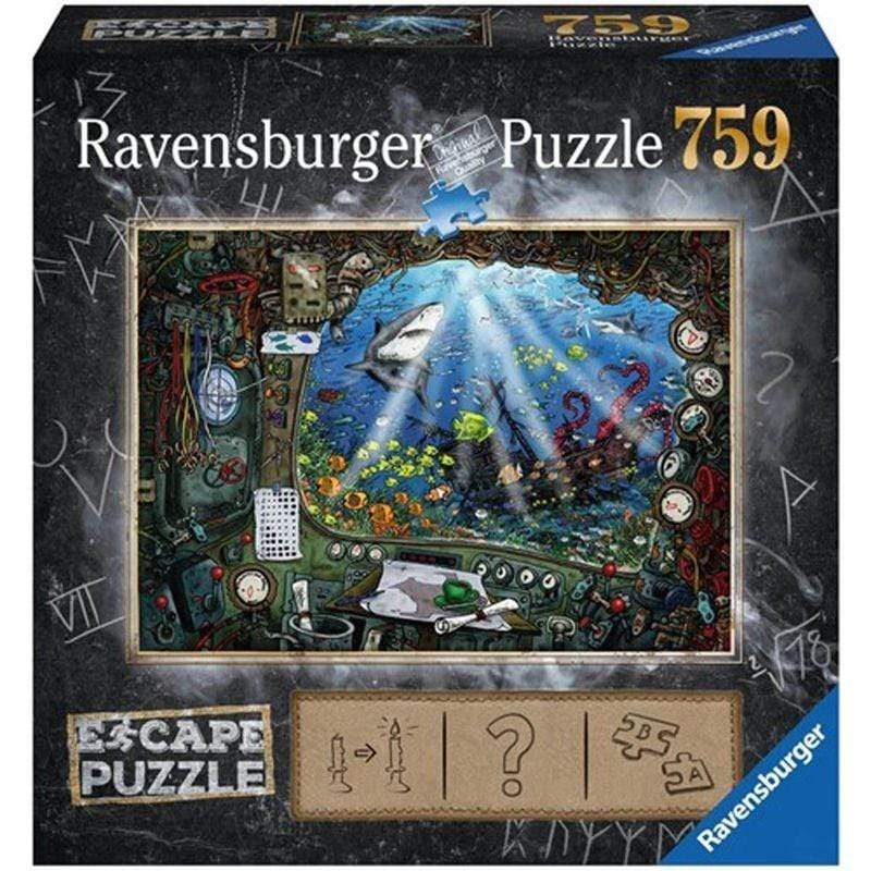 Ravensburger Jigsaws ESCAPE 4 - Submarine (759pc) Ravensburger