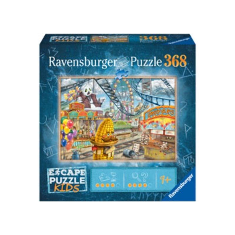 Ravensburger Jigsaws ESCAPE Kids - Amusement Park Plight Park (368pc) Ravensburger