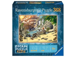 Ravensburger Jigsaws ESCAPE Kids - Pirates Peril (368pc) Ravensburger