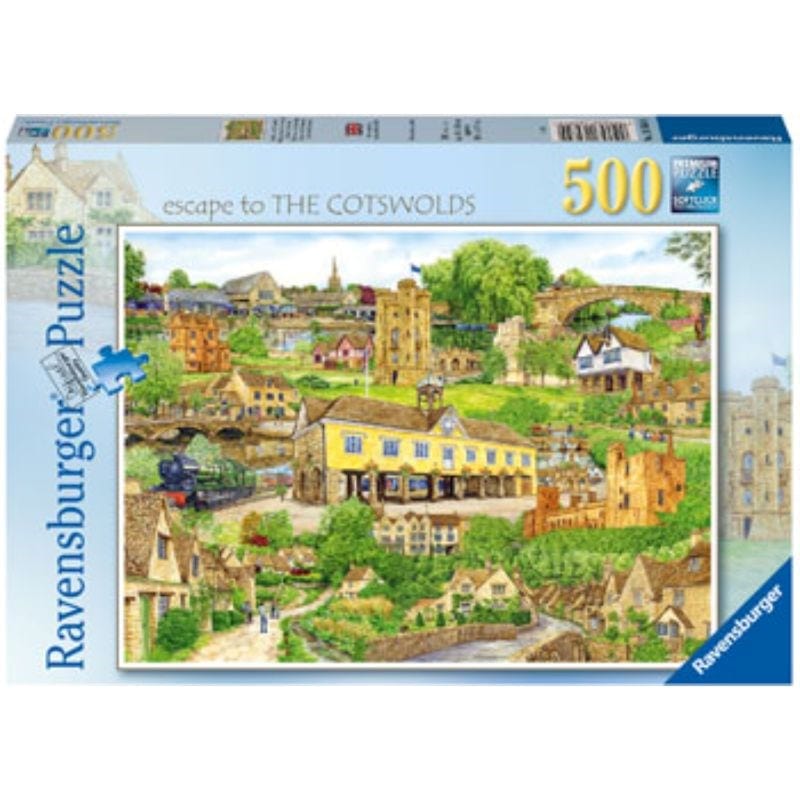 Ravensburger Jigsaws Escape to the Cotswolds (500pc) Ravensburger