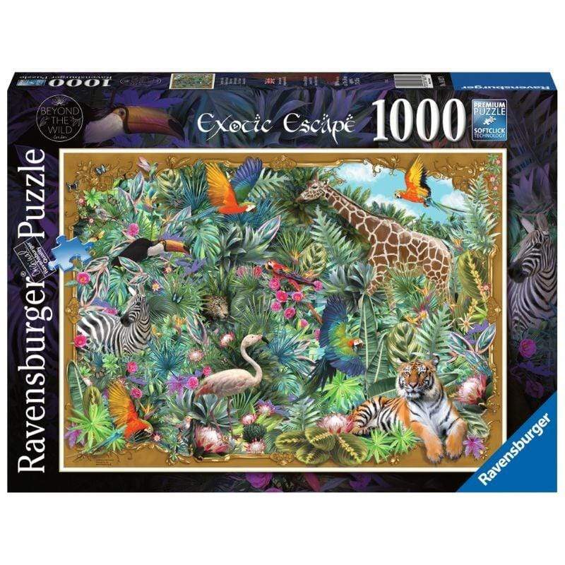 Ravensburger Jigsaws Exotic Escape (1000pc) Ravensburger