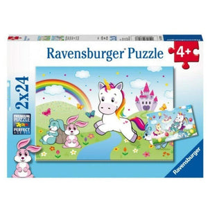 Ravensburger Jigsaws Fairytale Unicorn (2x24pc) Ravensburger