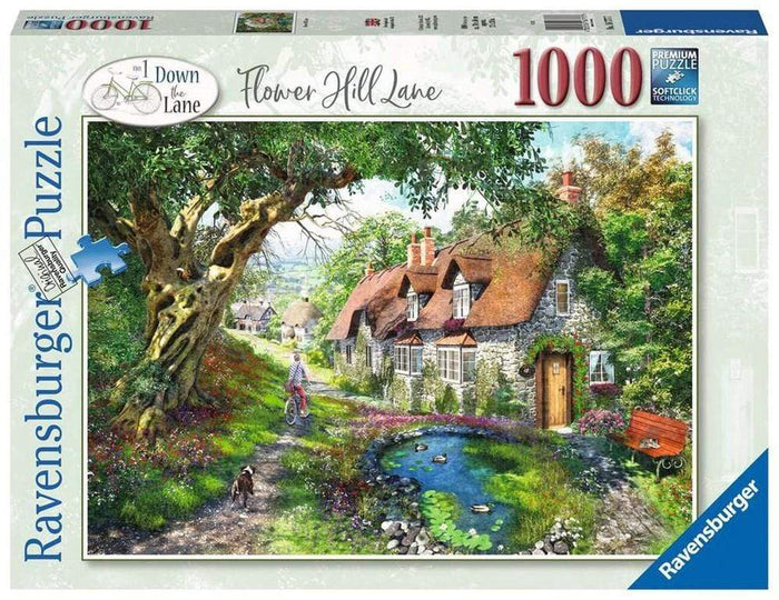 Flower Hill Lane (1000pc) Ravensburger